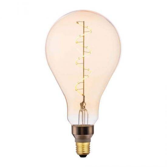 E27 Dimmable Large Decorative Amber Bulb - Cusack Lighting