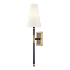 Bowery 1Lt Conical Wall Sconce - Old Bronze/Nickel