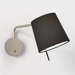 Mitsu Swing Arm Wall Light- Matt Nickel/Bronze
