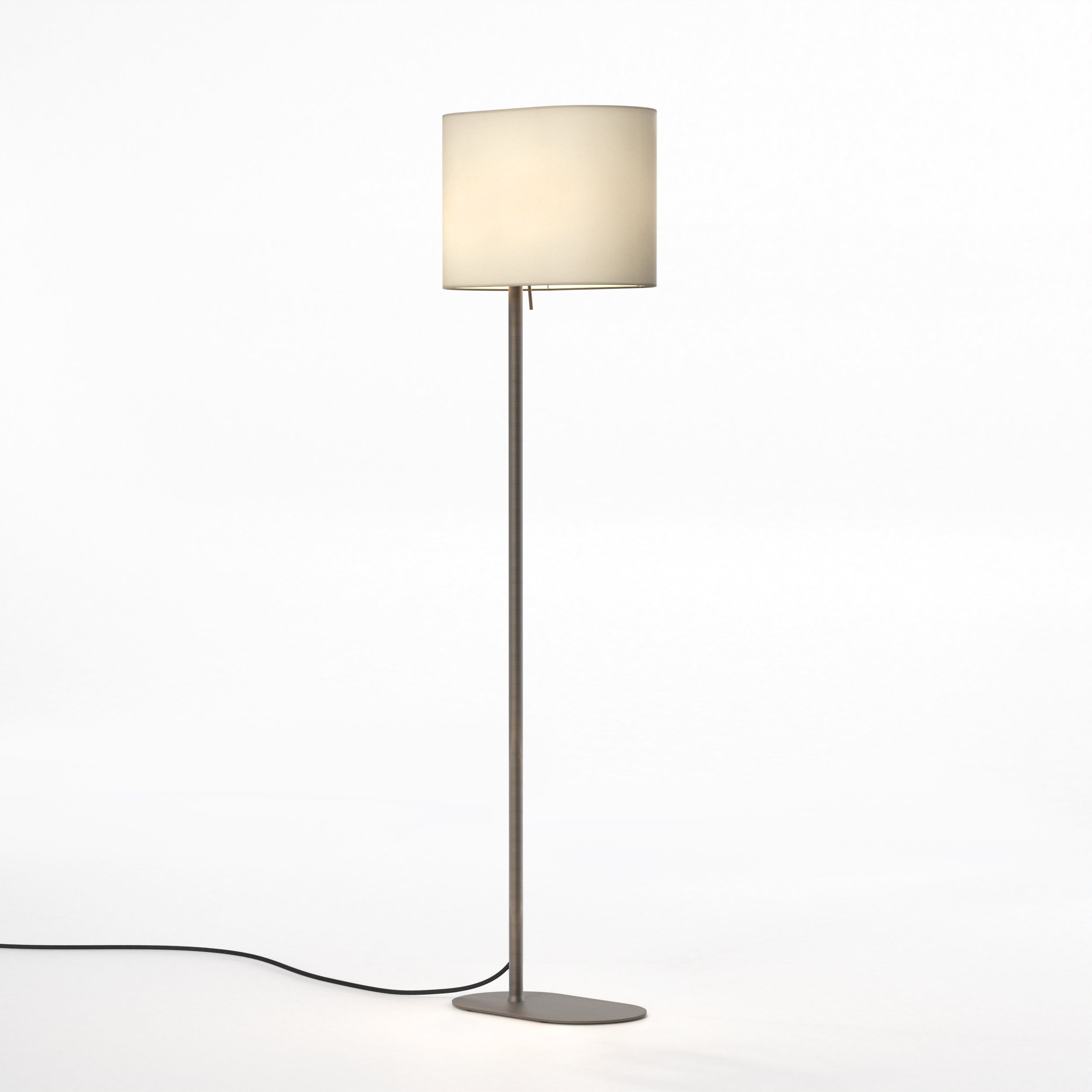Venn Floor Lamp- Bronze/ Matt Nickel