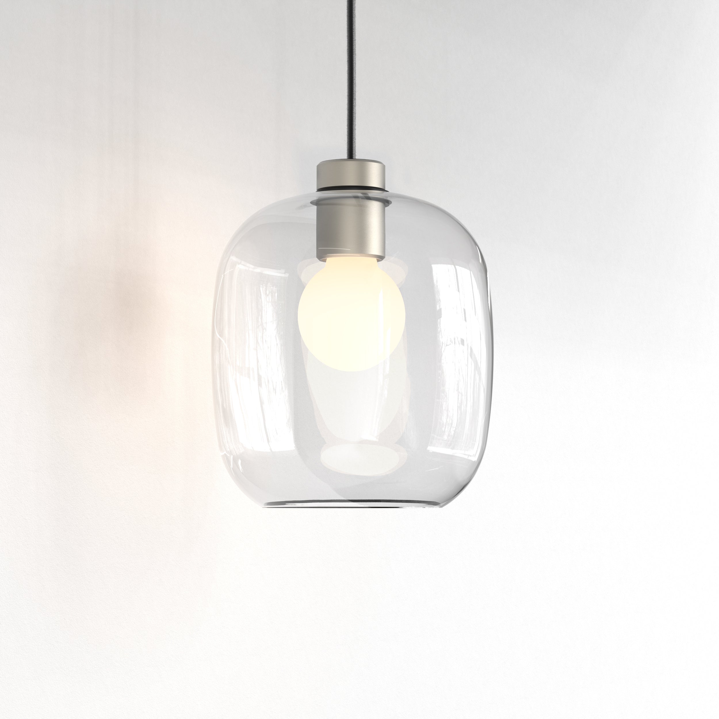 Curve Glass 220/285 Glass Shade