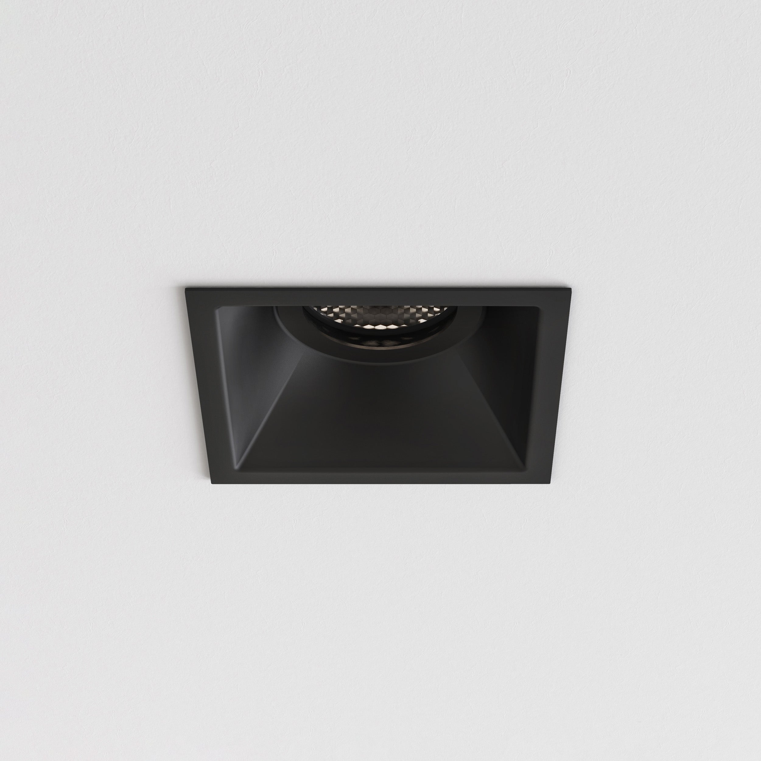 Minima Round/Square IP65 Bathroom Recessed Ceiling Light Various Types - Matt Black/Matt White Finish