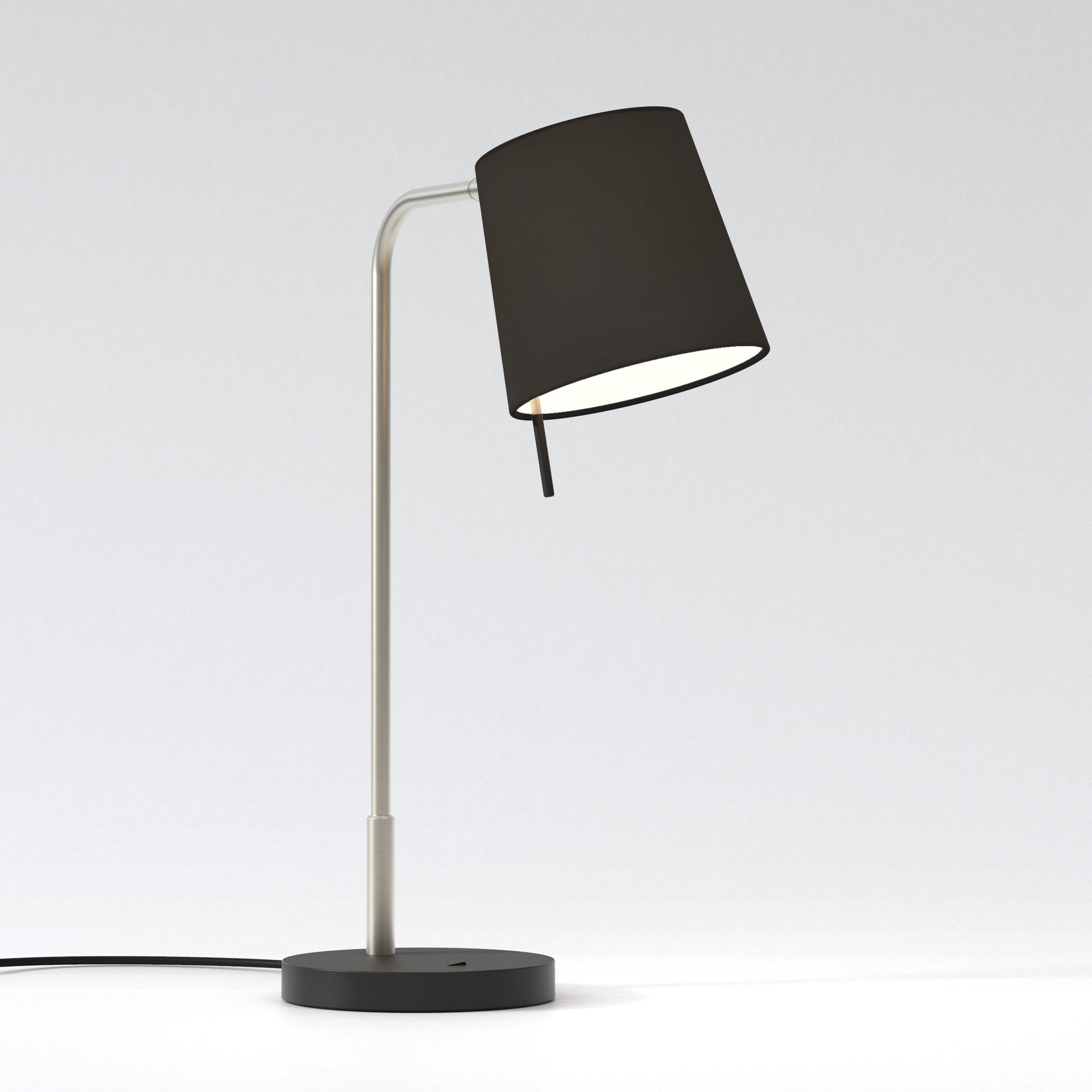 Mitsu Table Lamp- Matt Nickel/ Bronze