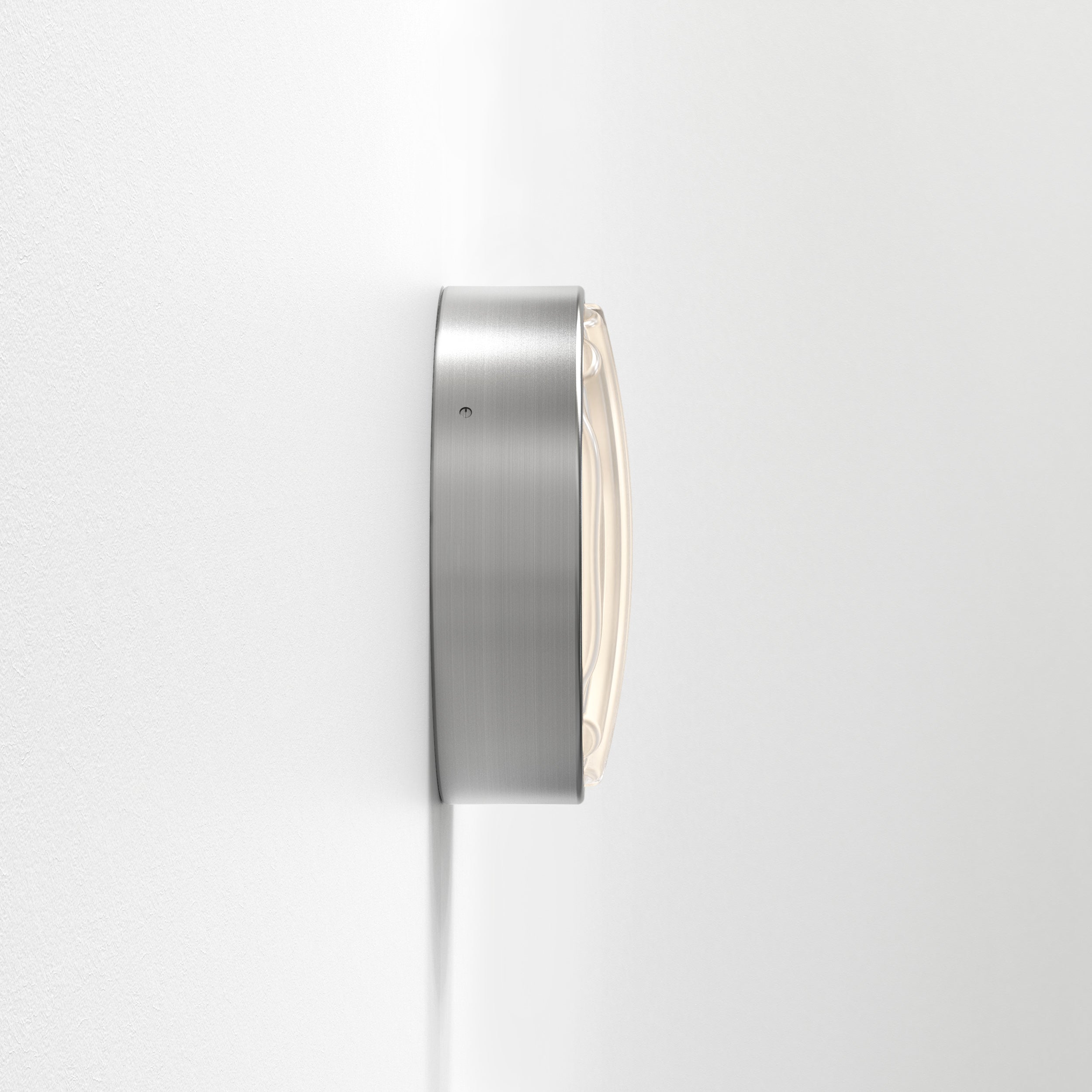 Montreal Round 220/300 Outdoor Wall Light- Black/ Brushed Stainless Steel