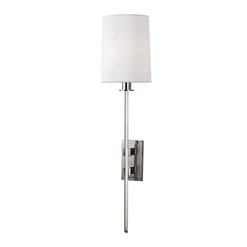 Fredonia 1Lt Wall Sconce - Brass/Nickel