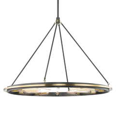 Chambers 9/12Lt Pendant - Aged Brass