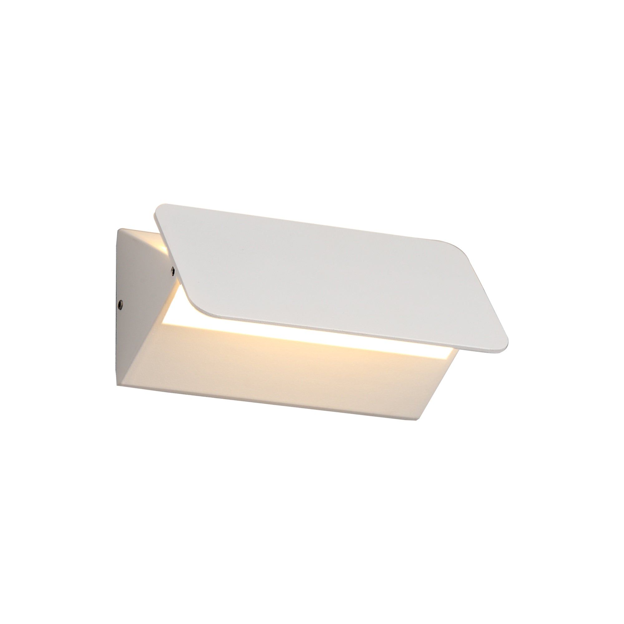 Ebony Up & Downward Lighting Wall Lamp, 1 x 5W LED, 3000K, 190lm, IP54, Anthracite, Sand White 3yrs Warranty