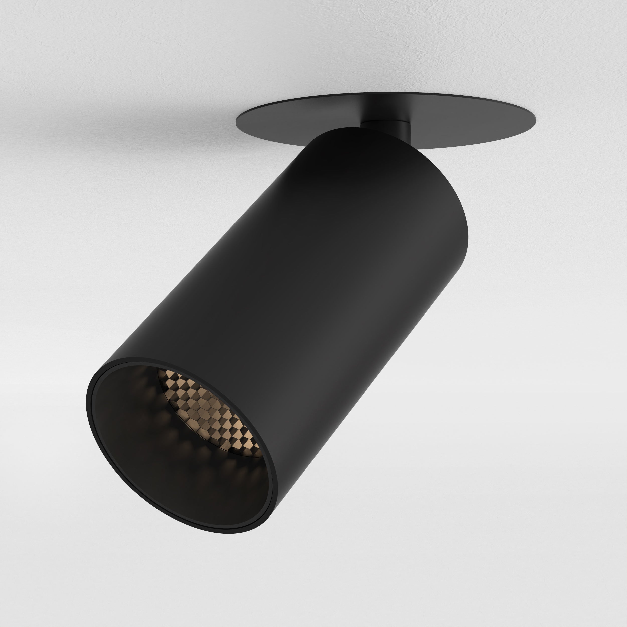Can 50 Recessed Spotlight IP20 - Black/White