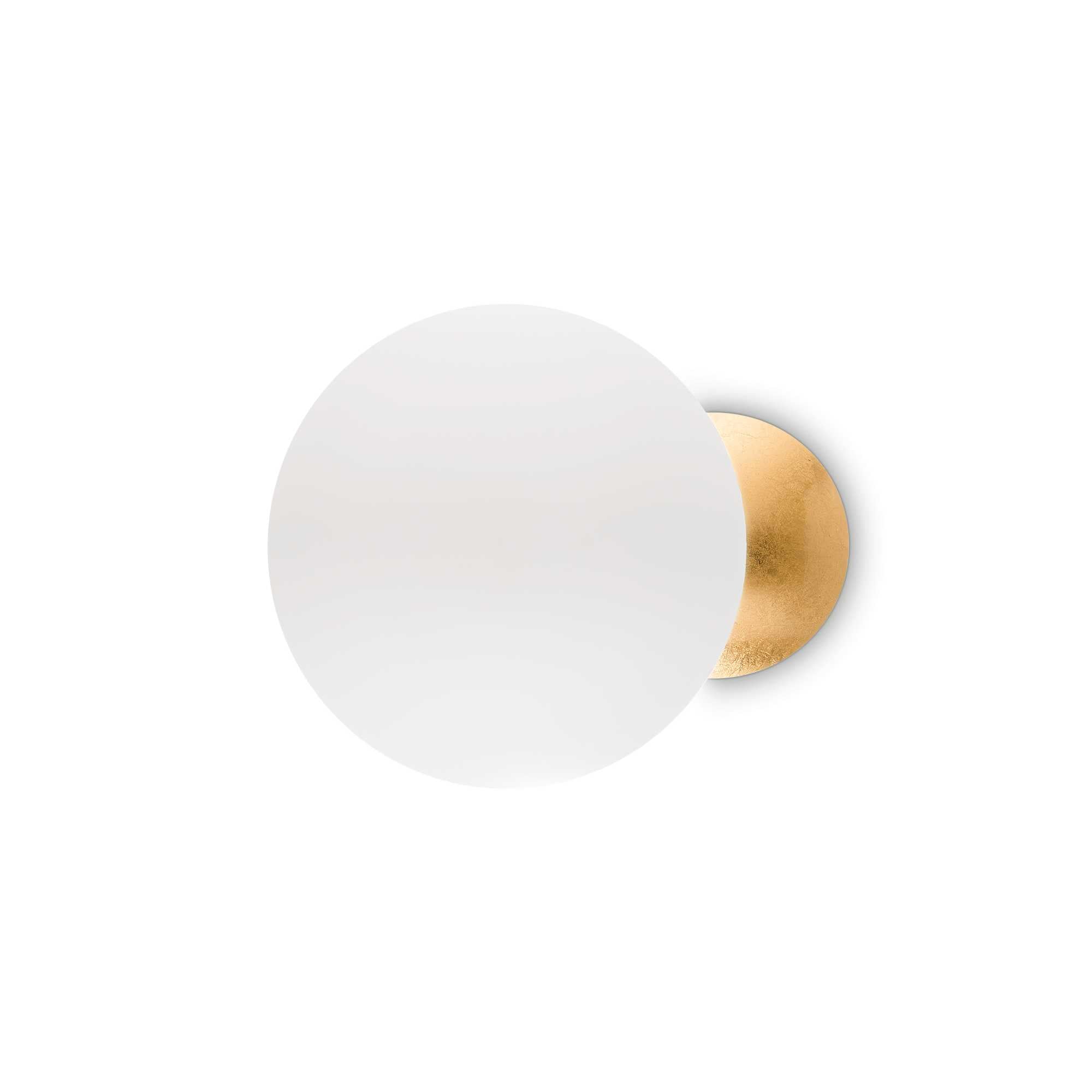 Eclissi LED Wall Lamp Fitting Small/Big - Gold Finish - Cusack Lighting