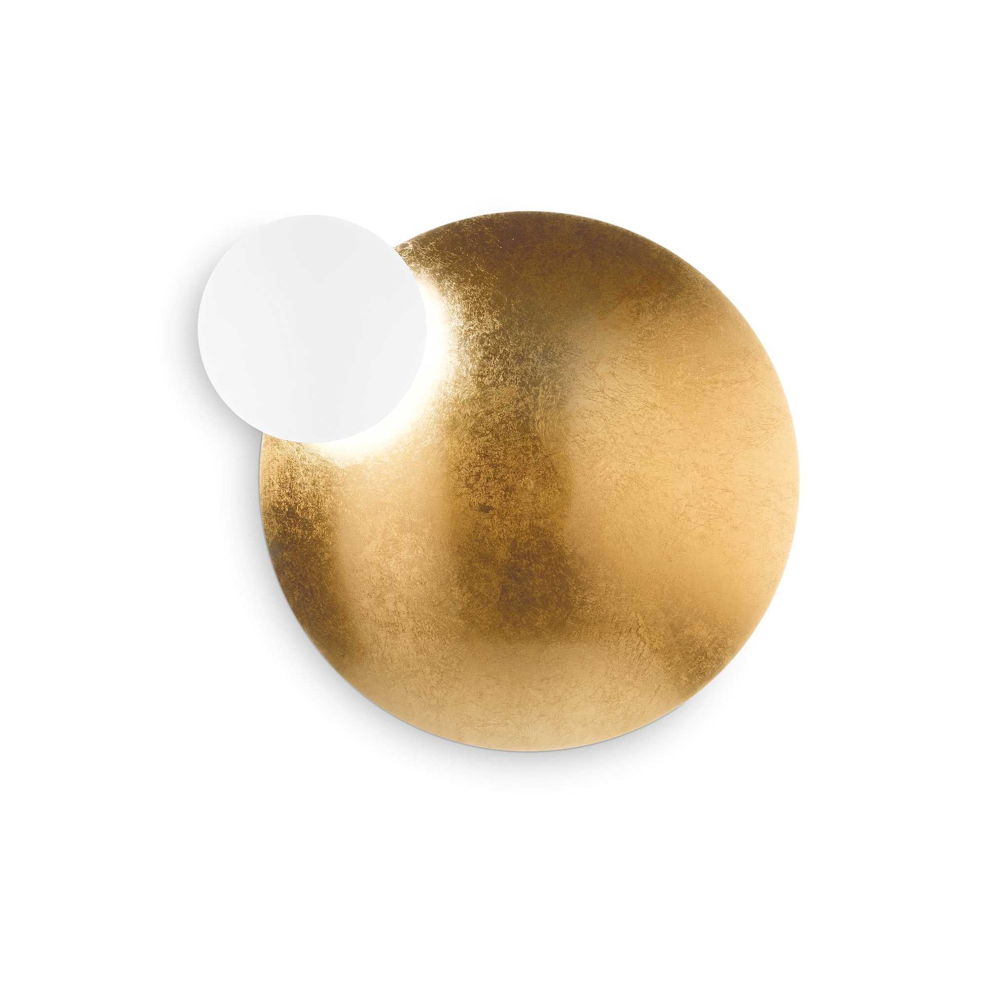 Eclissi LED Wall Lamp Fitting Small/Big - Gold Finish - Cusack Lighting