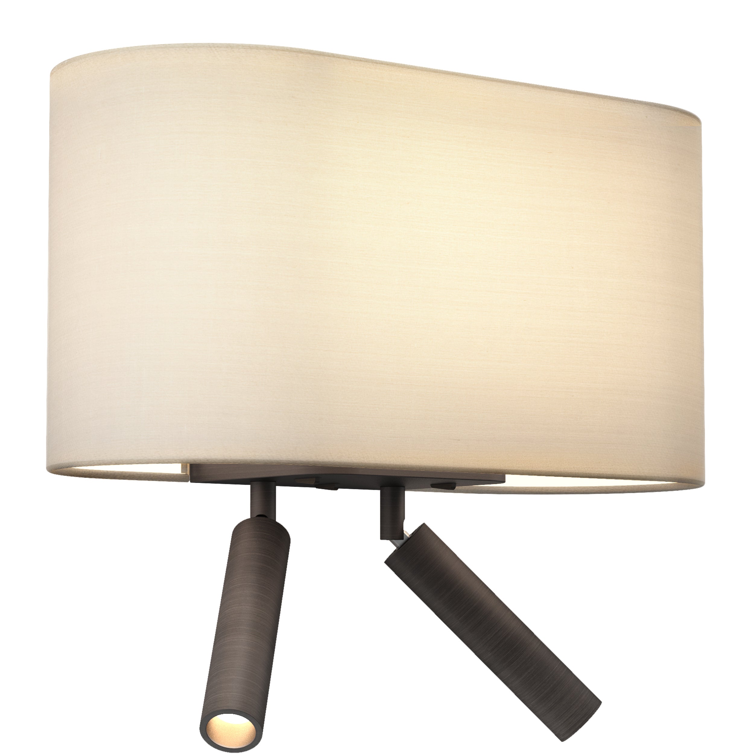 Venn Reader Twin Lights- Bronze/ Matt Nickel Finishes