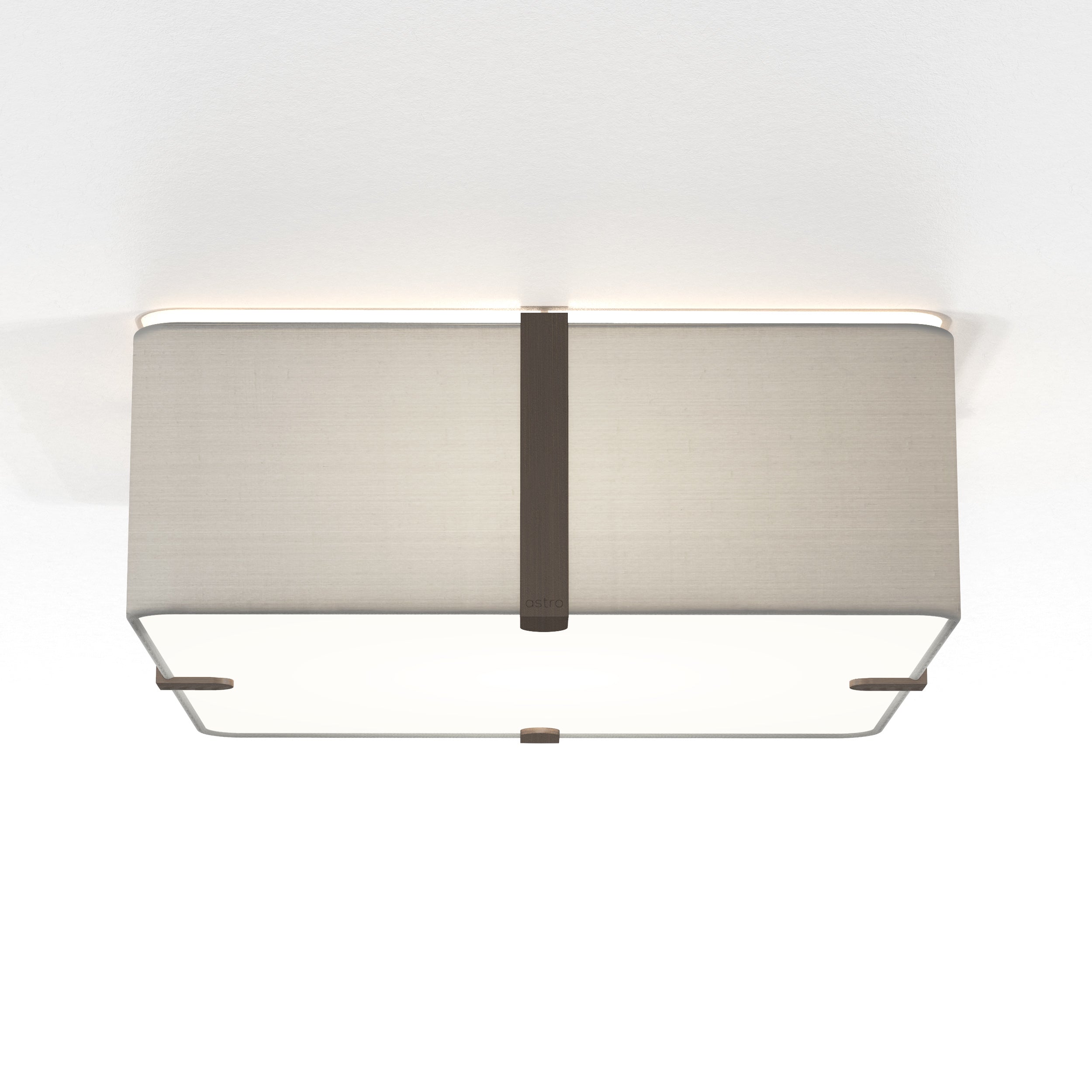 Elba Square 350/500 Shade- White/ Putty Finishes