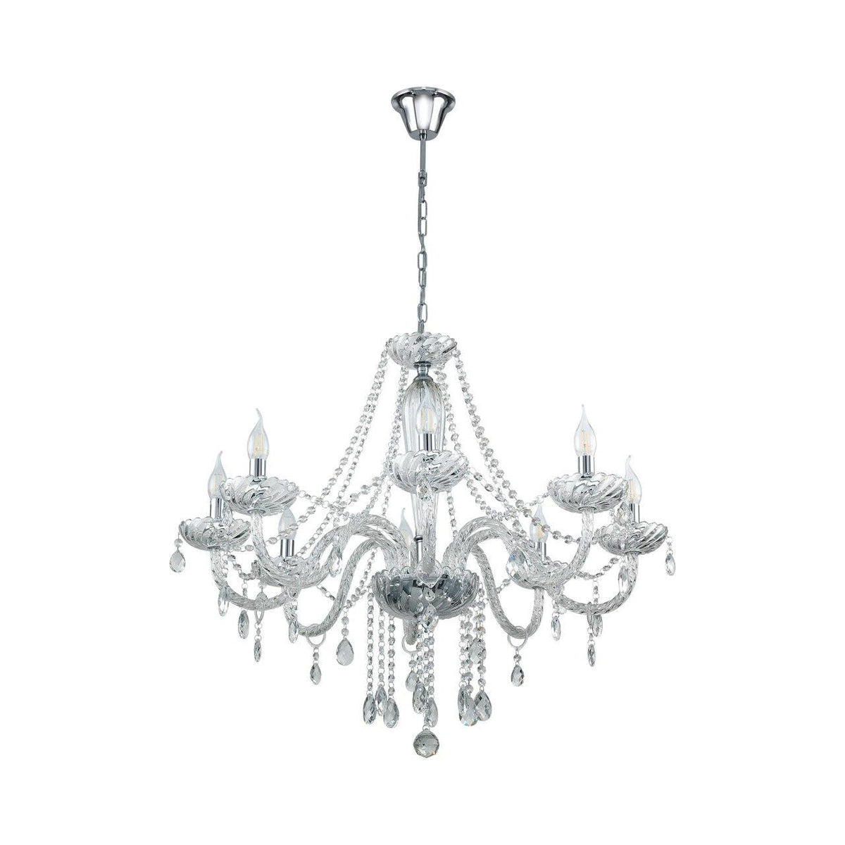 Basilano 8Lt Crystal Chandelier BLACK FRIDAY