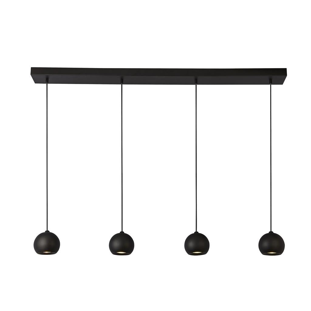 Eindhoven  4/5Lt Kitchen Light - Sand Black Metal