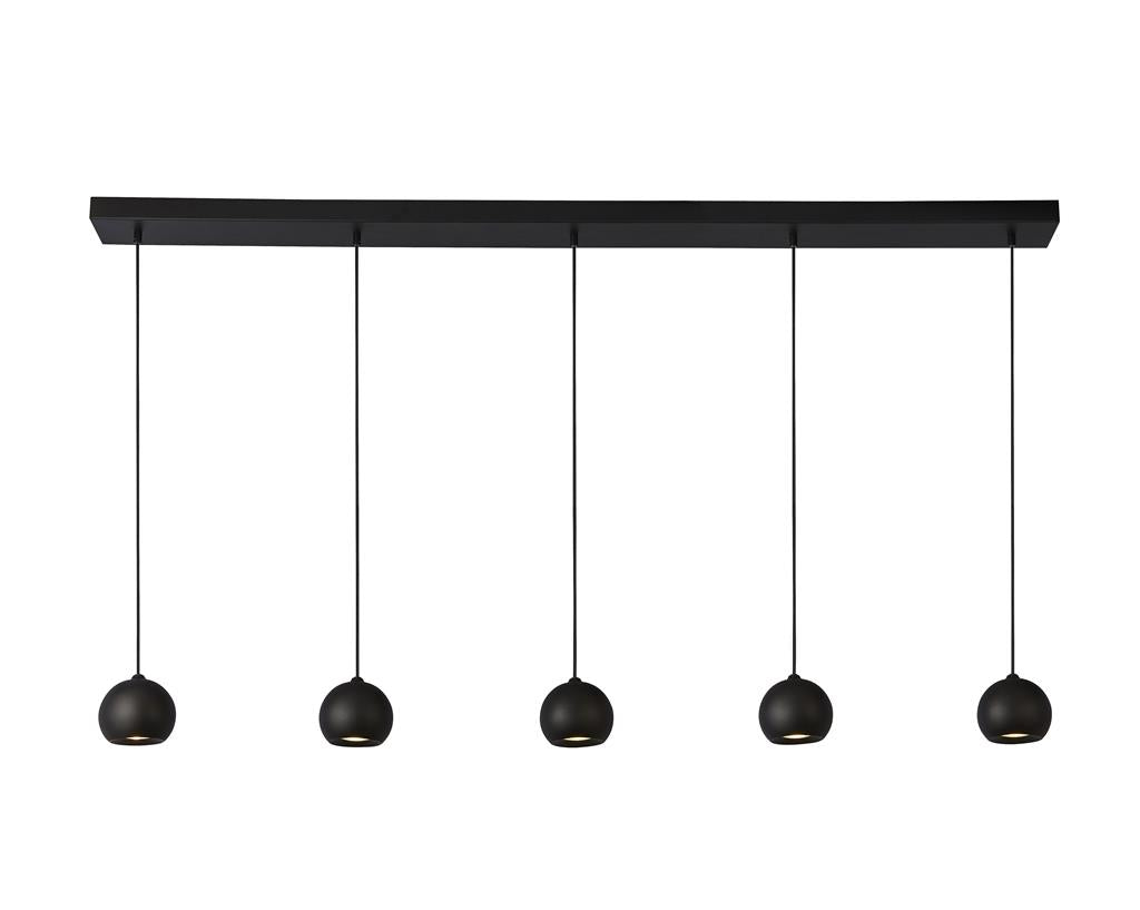 Eindhoven  4/5Lt Kitchen Light - Sand Black Metal