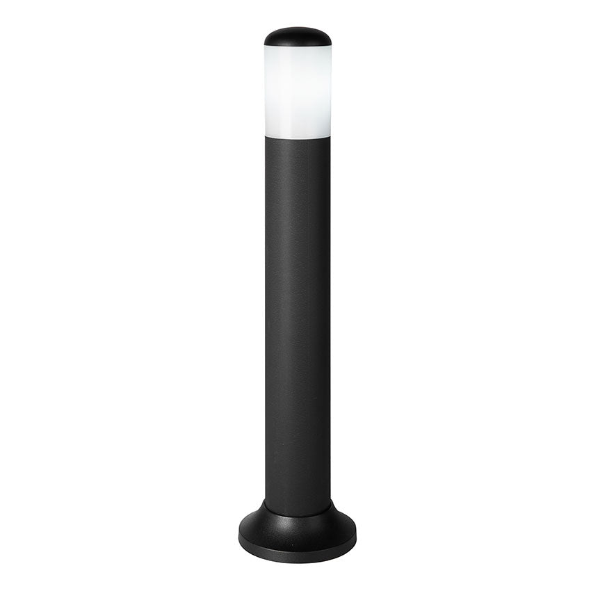 Polycarbonate Corrosion Proof Bollard Light - Black/Grey Finish