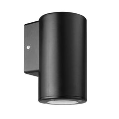 Polycarbonate Corrosion Proof Outdoor Up/Down Wall Light - Black/Grey Finish