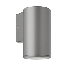 Polycarbonate Corrosion Proof Outdoor Up/Down Wall Light - Black/Grey Finish