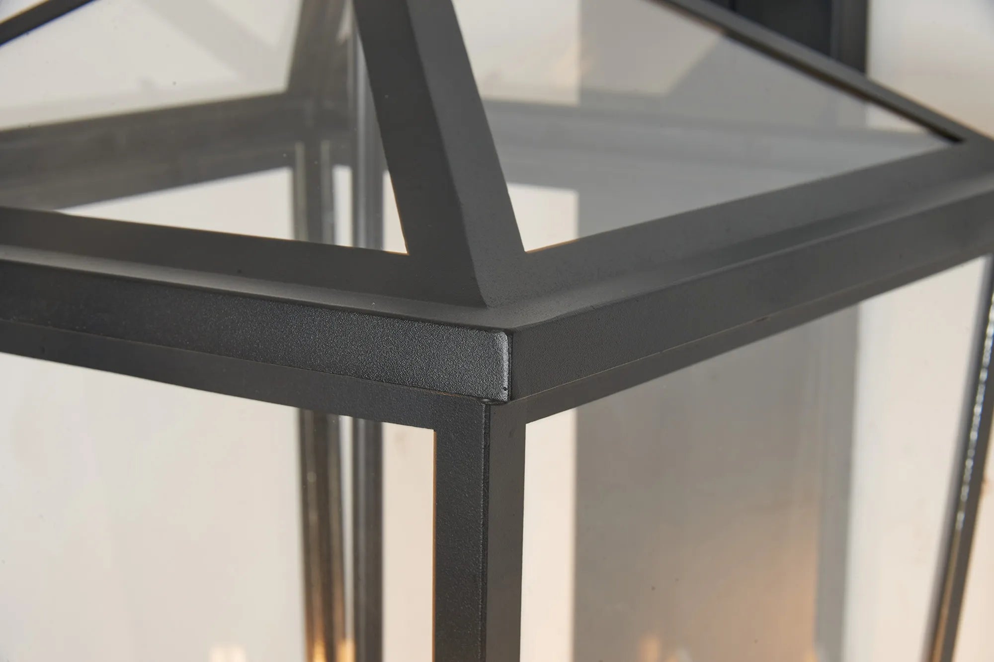 Dieppe 3Lt Down Tapered Square Wall Lamp