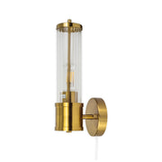 Eleanor Bathroom Light Wall Light- Brushed Brass/ Satin Chrome