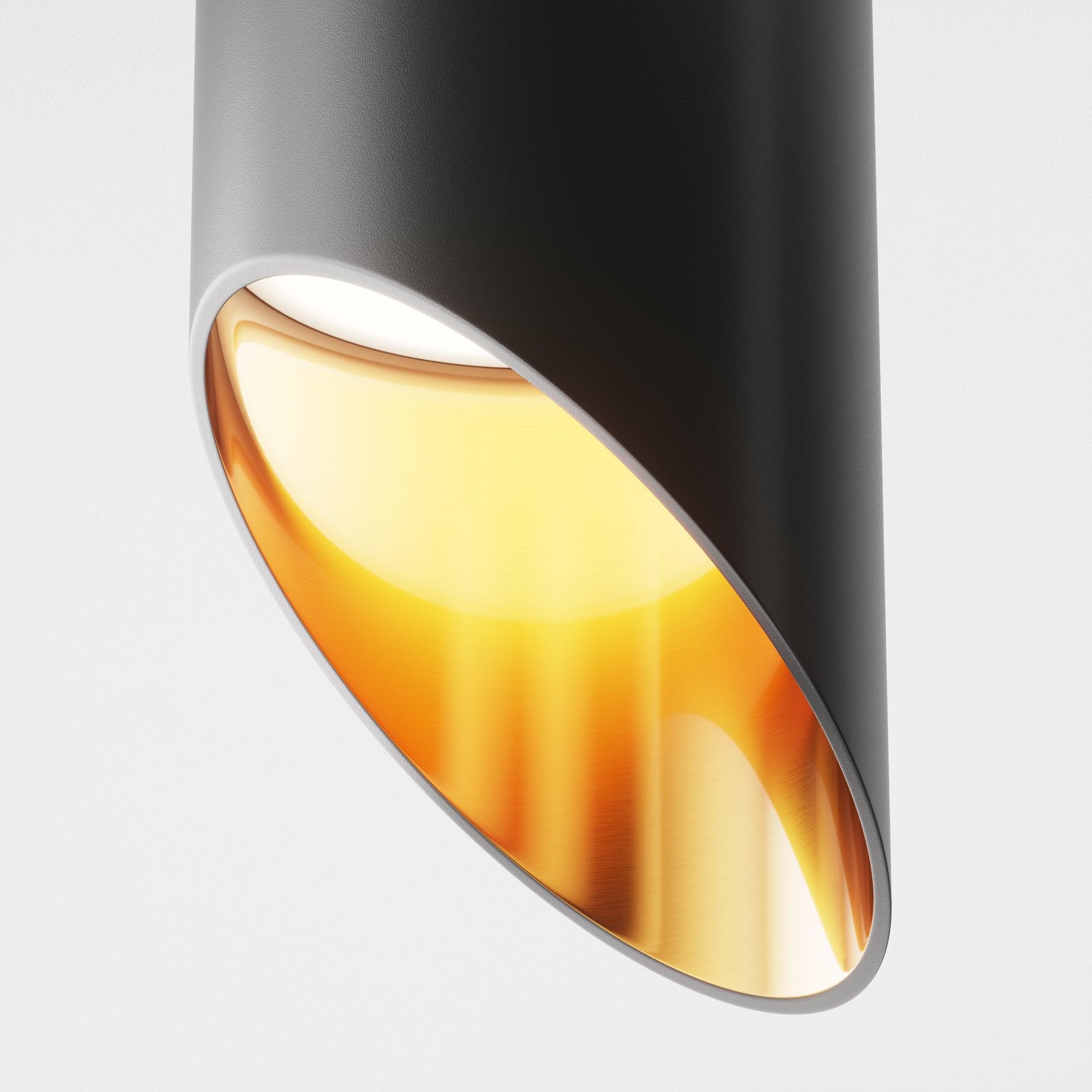 Lipari Flush Light White/Black - Finish