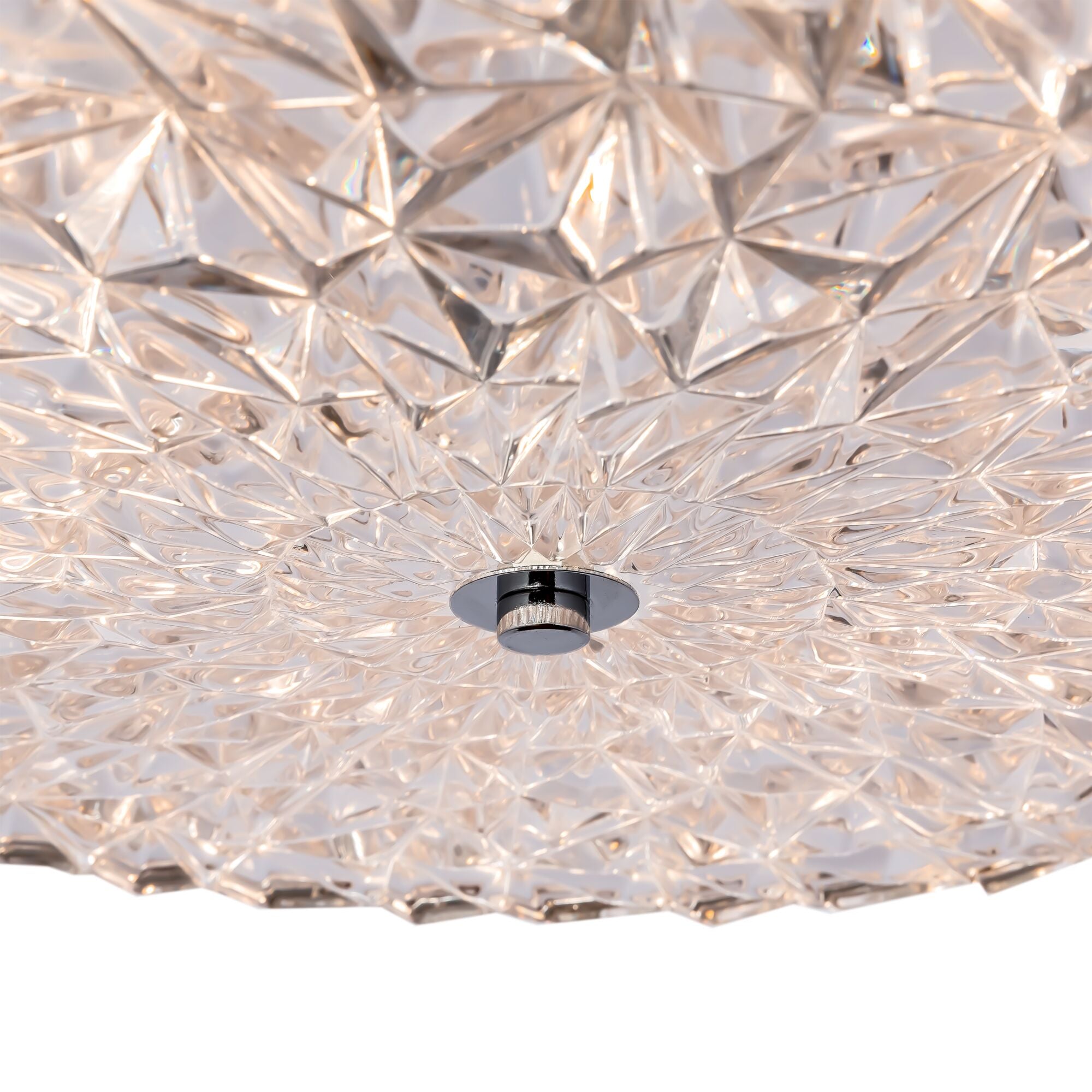 Recinto 6Lt Crystal Ceiling Light - Chrome Finish Black Friday