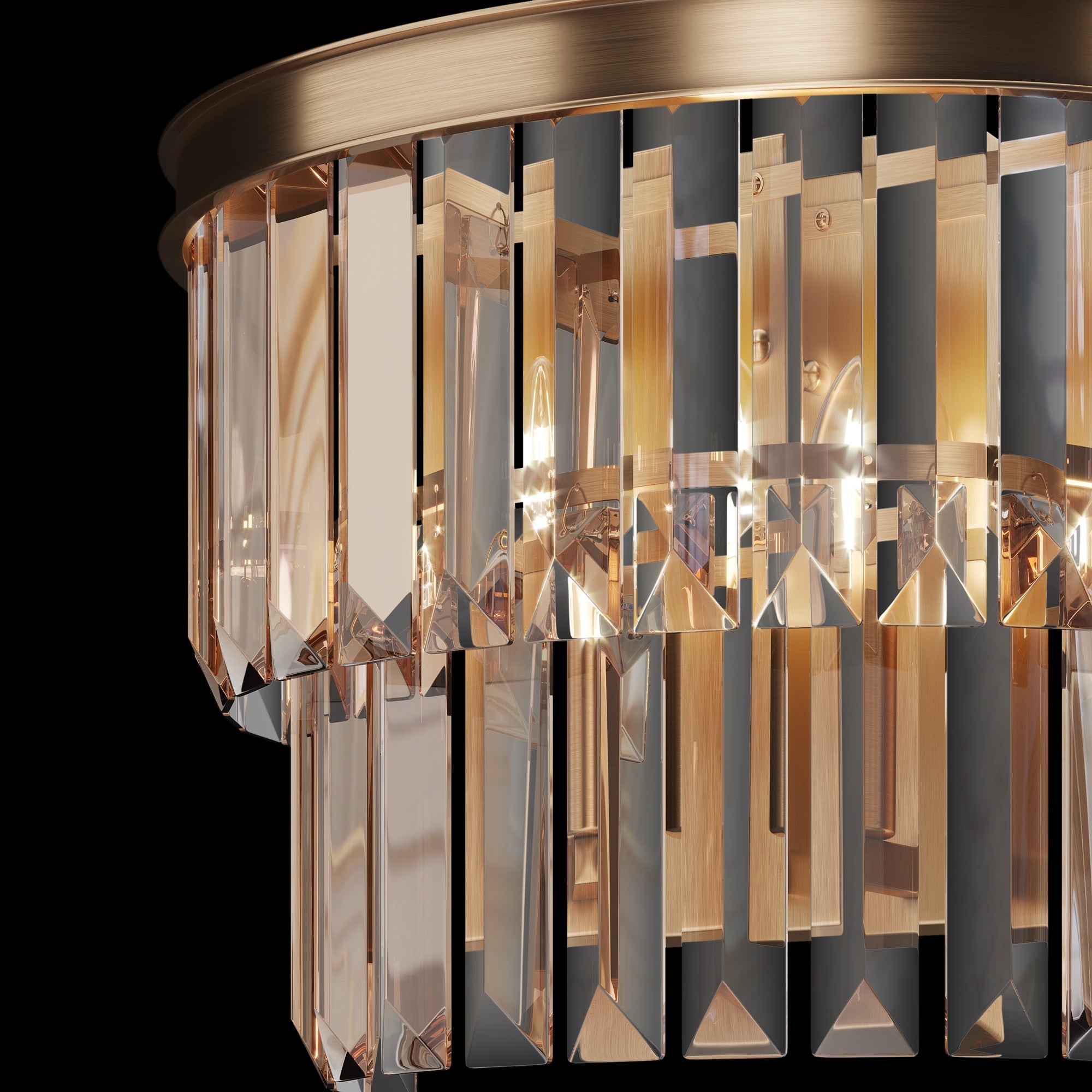 Revero Indoor Single Wall Light - Gold Finish