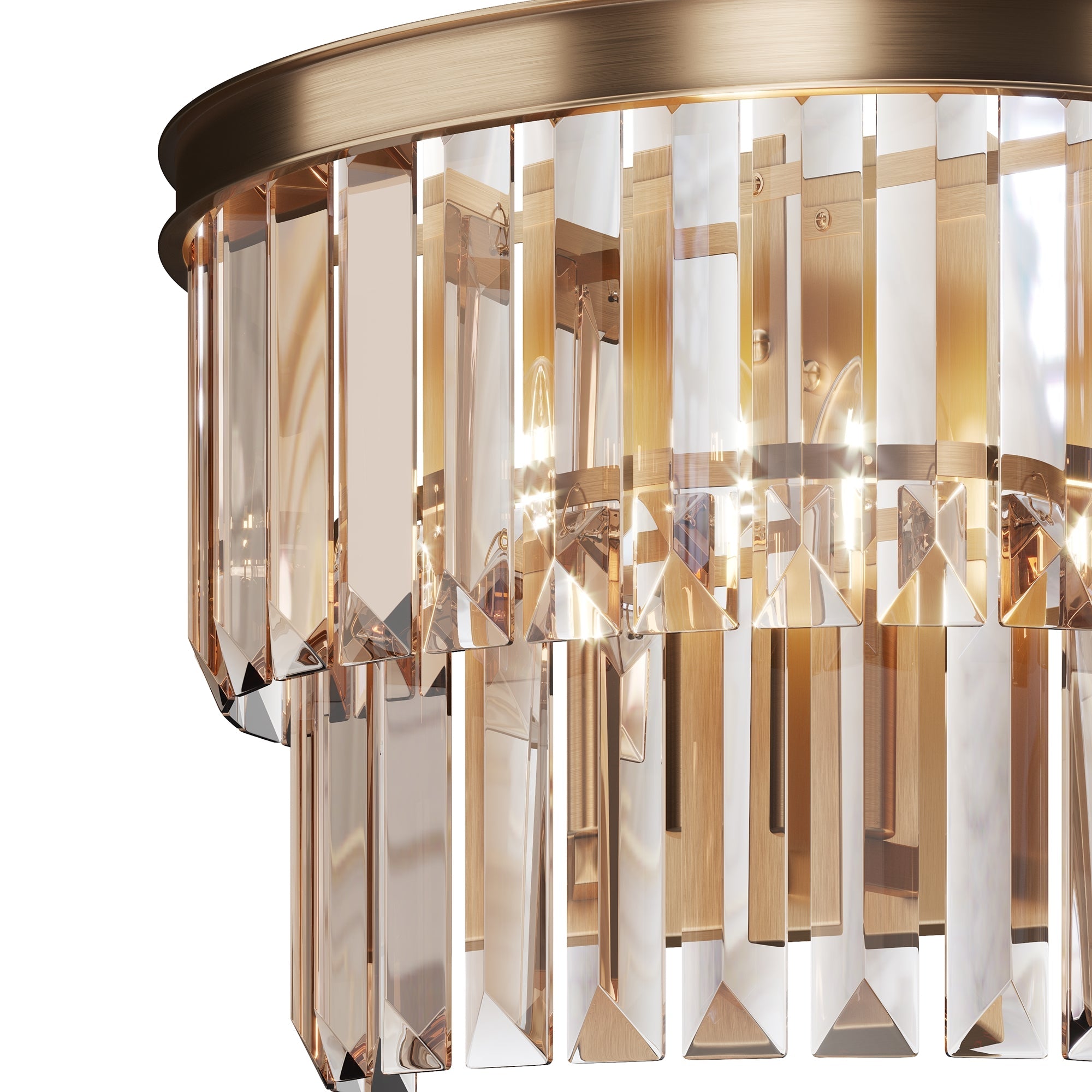 Revero Indoor Single Wall Light - Gold Finish