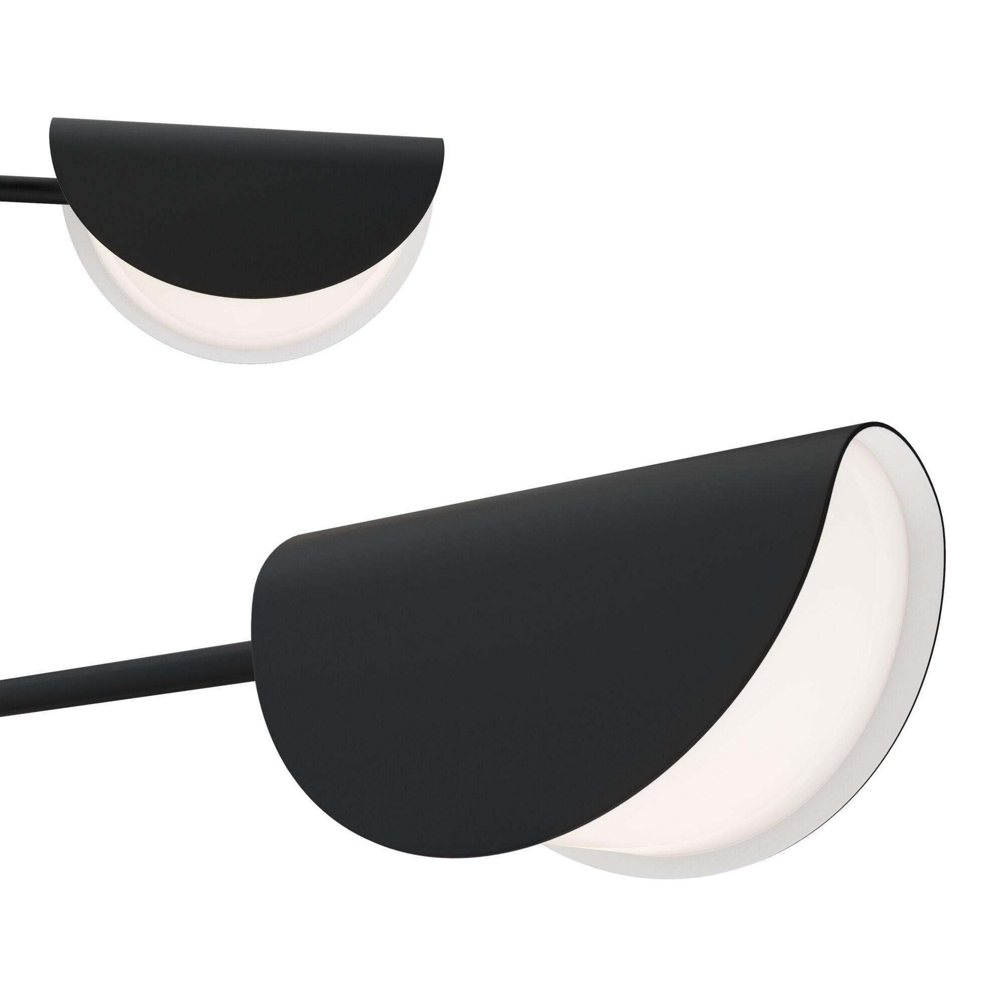 Mollis Centre Ceiling Light - Black Finish