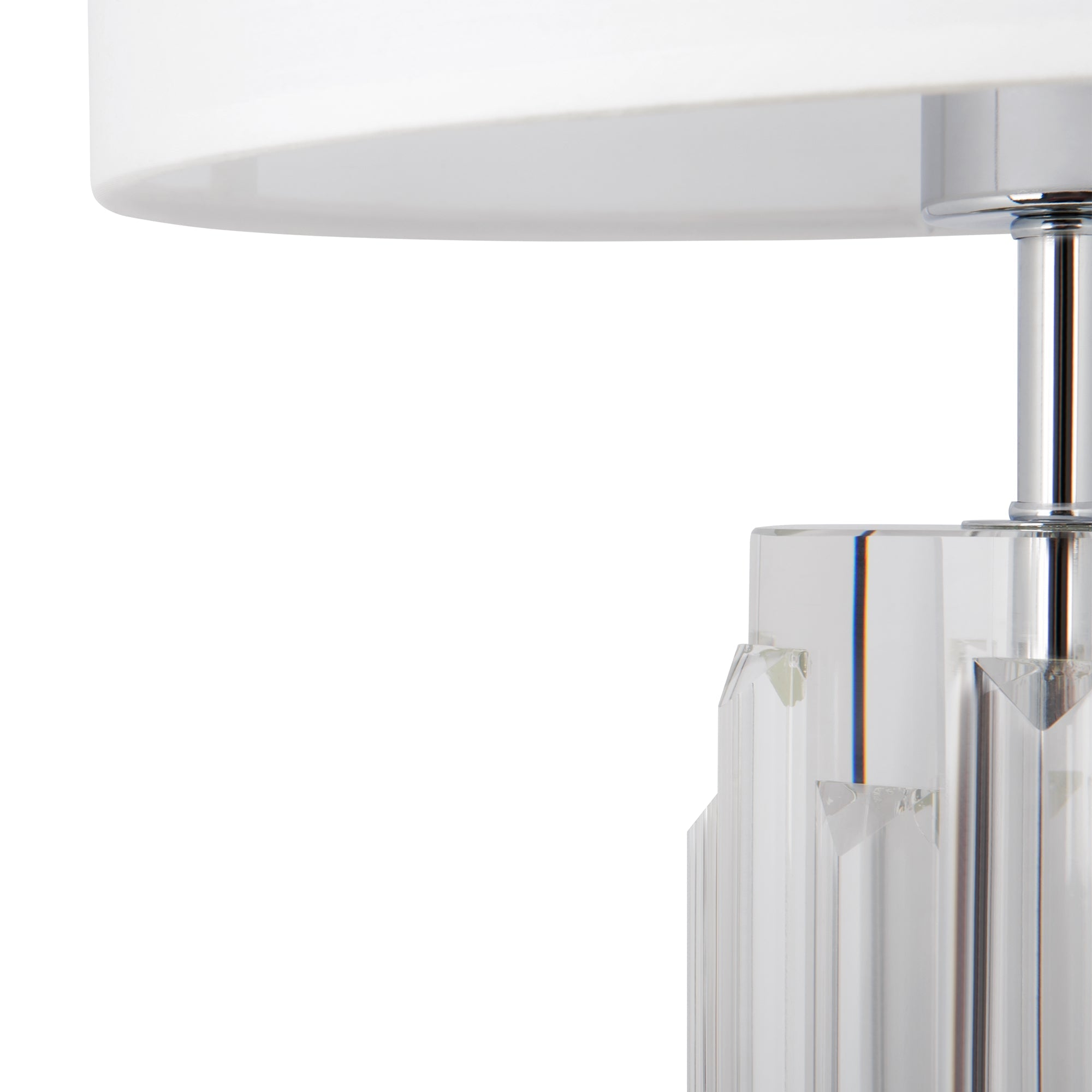 Muse Table Lamp - Chrome/Gold Finish