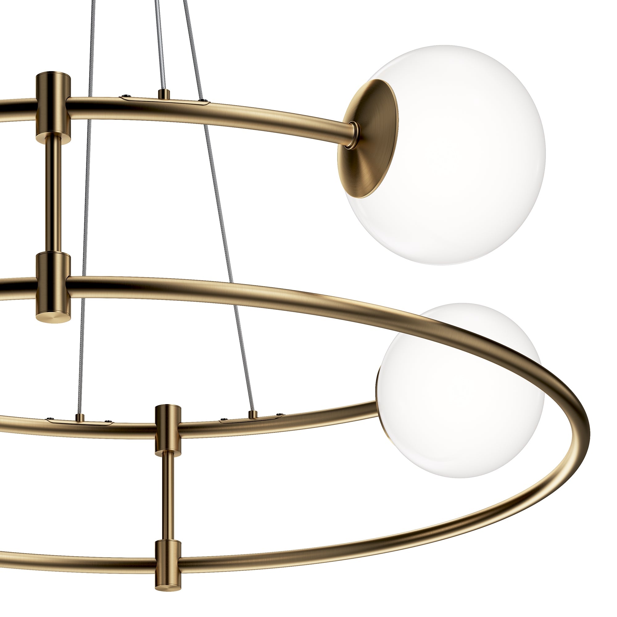 Balance 4/6Lt Centre Light -  Gold/ Black Finish