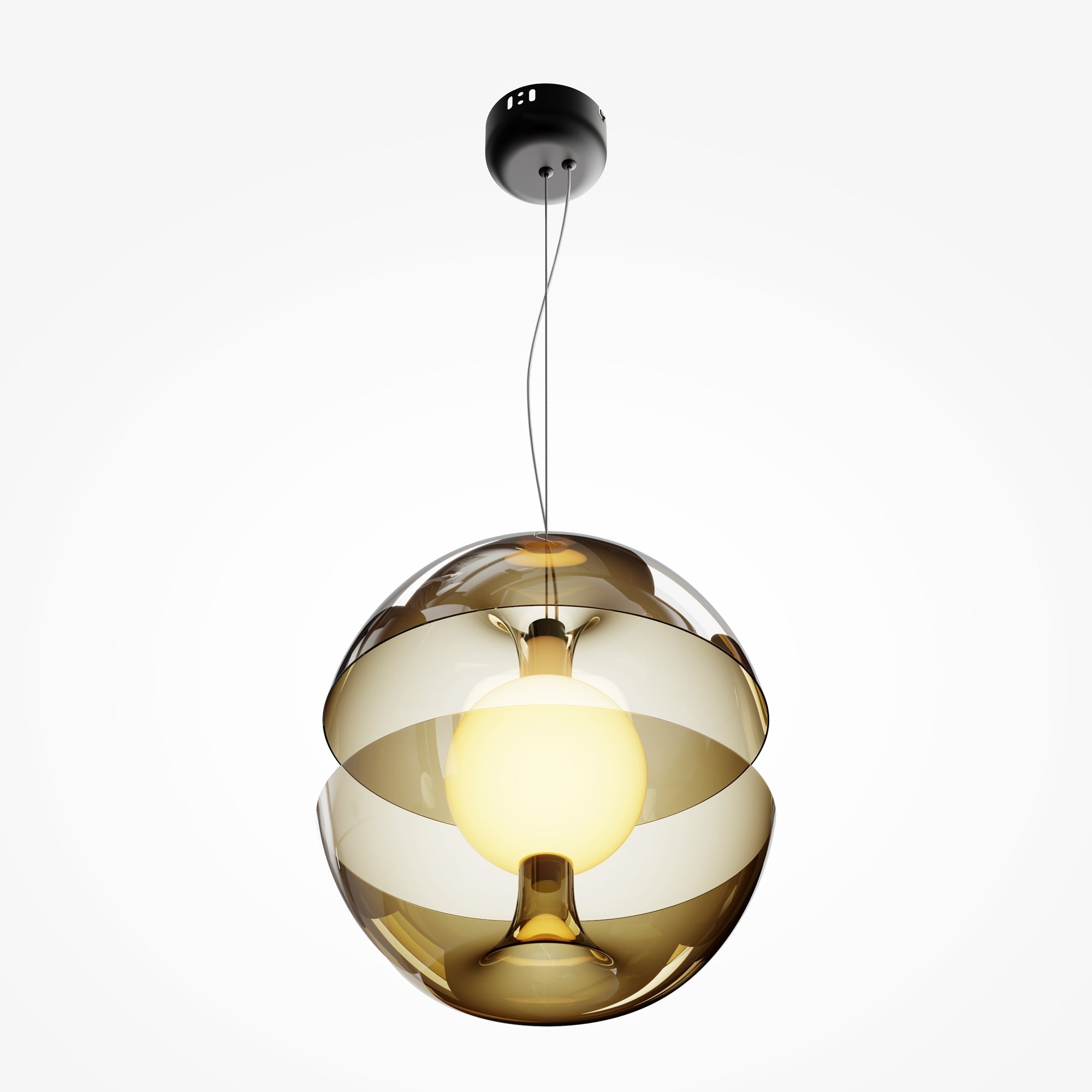 Rebel LED Hanging Light - Chrome/Gold Finish