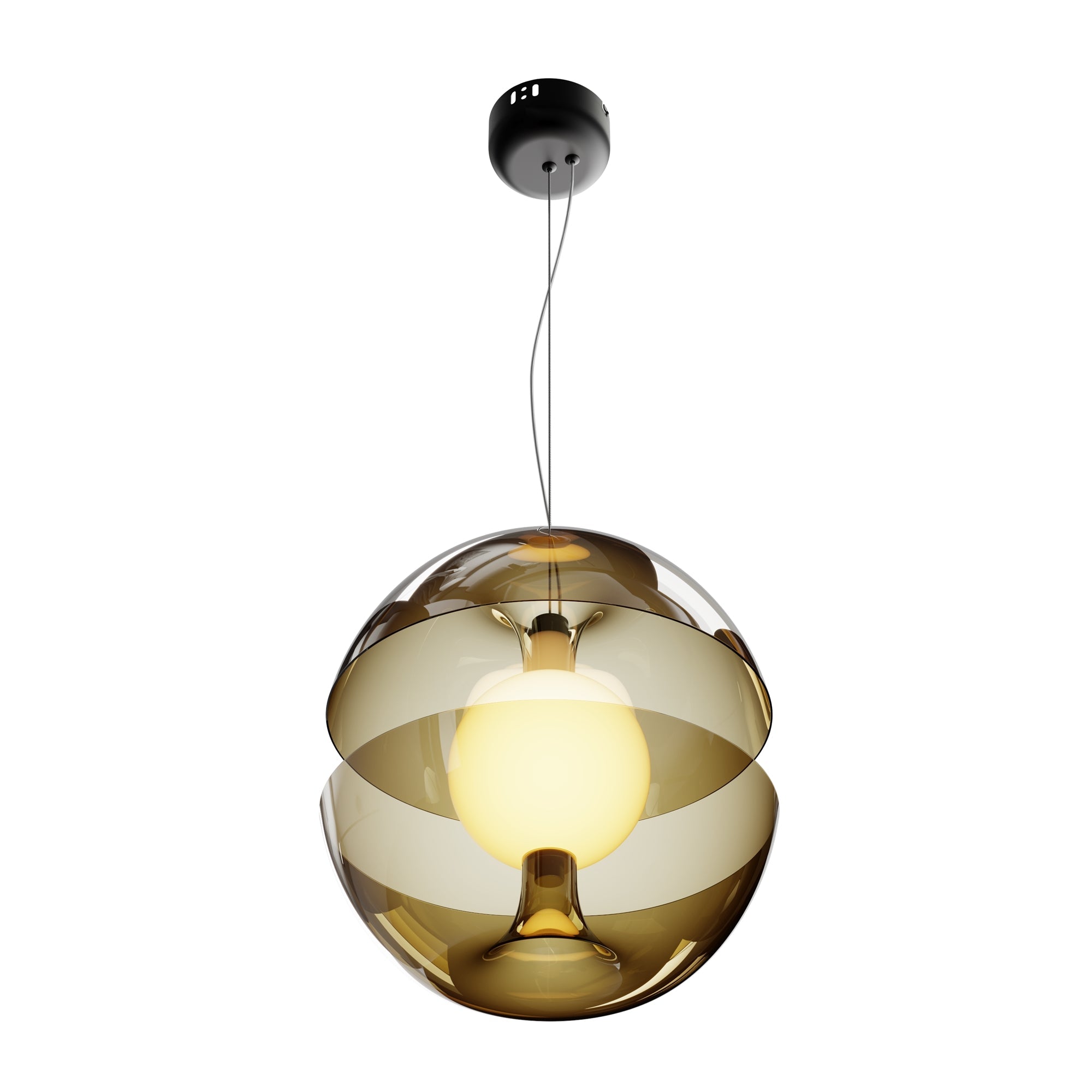 Rebel LED Hanging Light - Chrome/Gold Finish