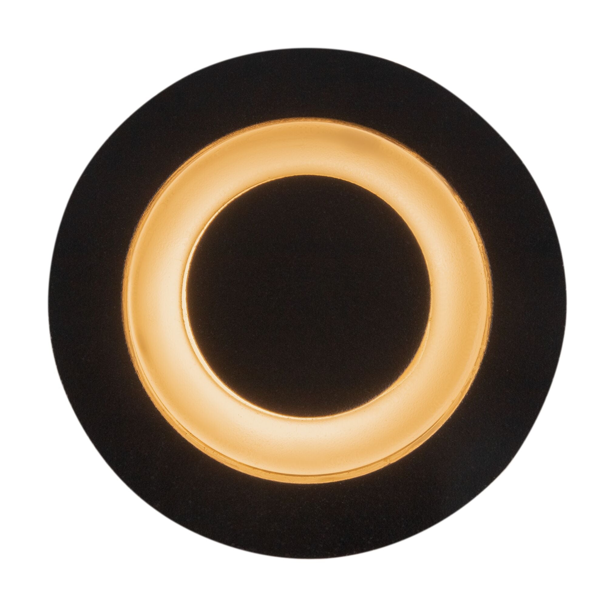 Limo Flush Wall Light - Black/White Finish