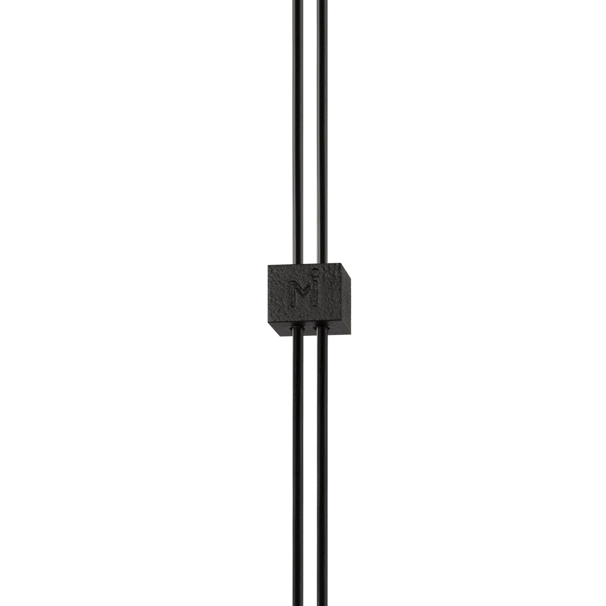 Supersymmetry LED Hanging Ceiling Light - Matte Black/White Finish