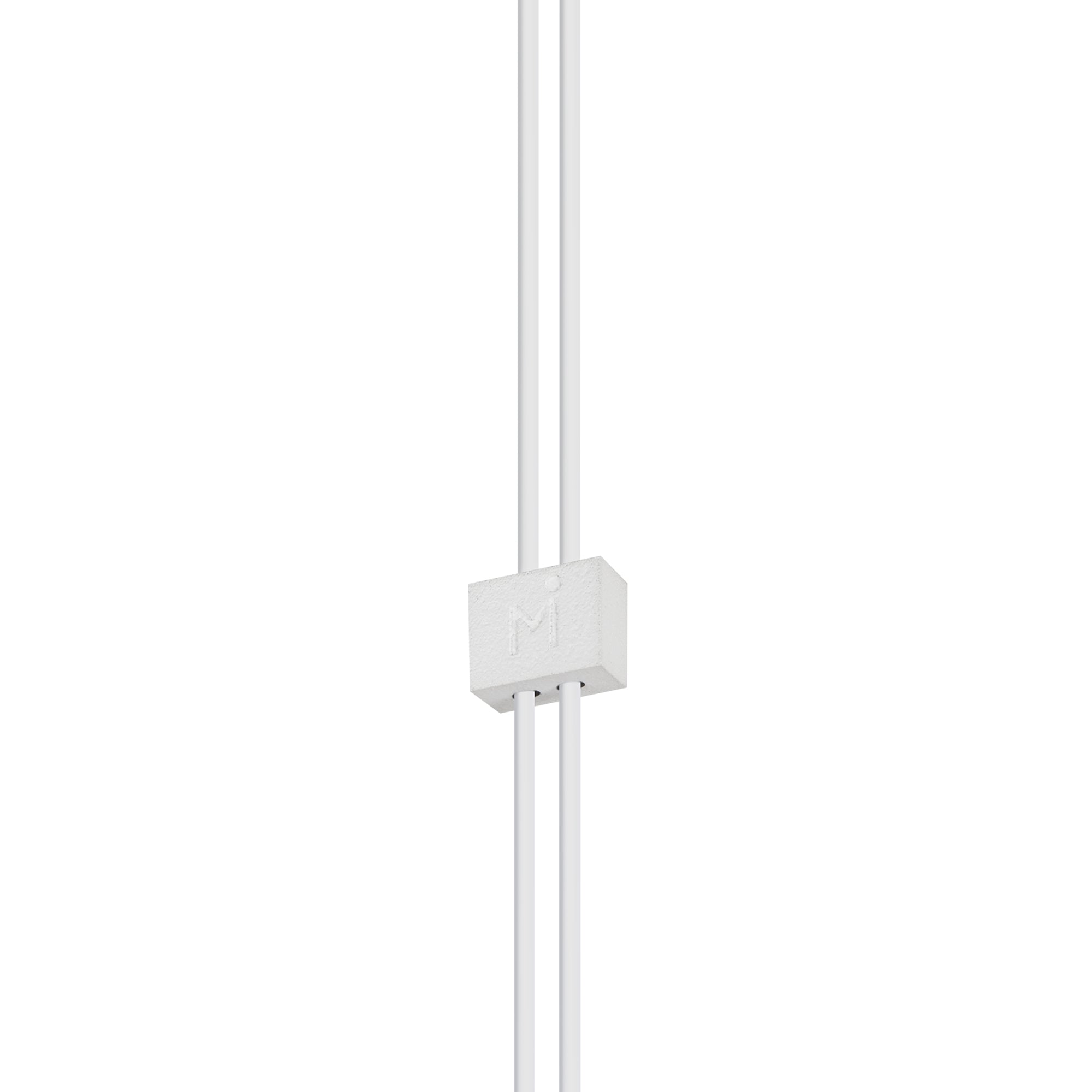 Supersymmetry LED Hanging Ceiling Light - Matte Black/White Finish