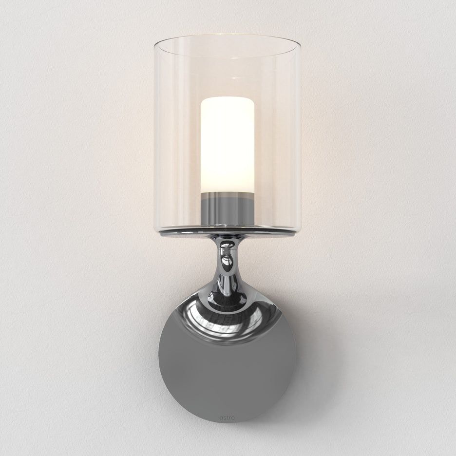 Elena Matt Black/Polished Chrome - Finish