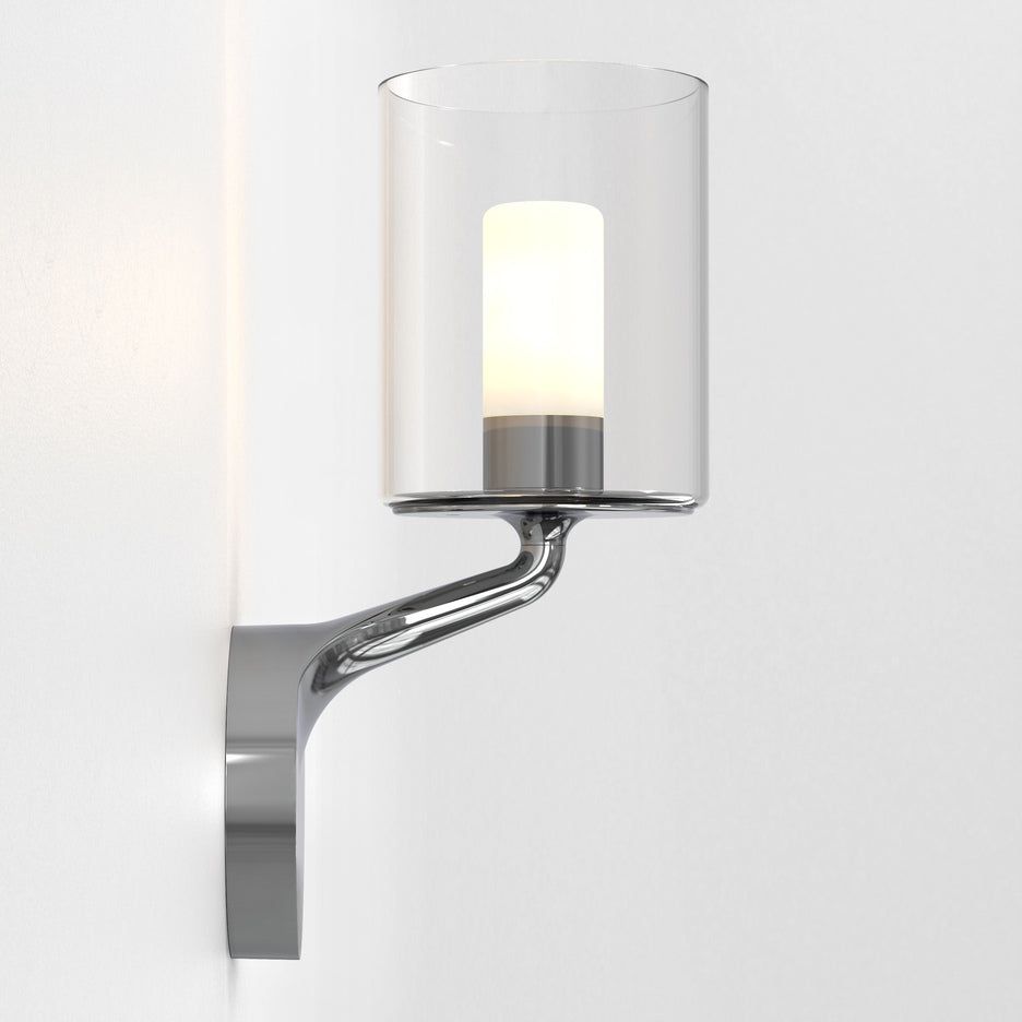 Elena Matt Black/Polished Chrome - Finish