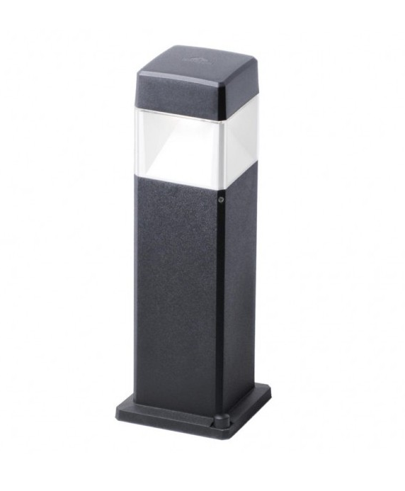 Elisa 500 10W CCT Black Clear LED Bollard Post Light- Promotional Offer