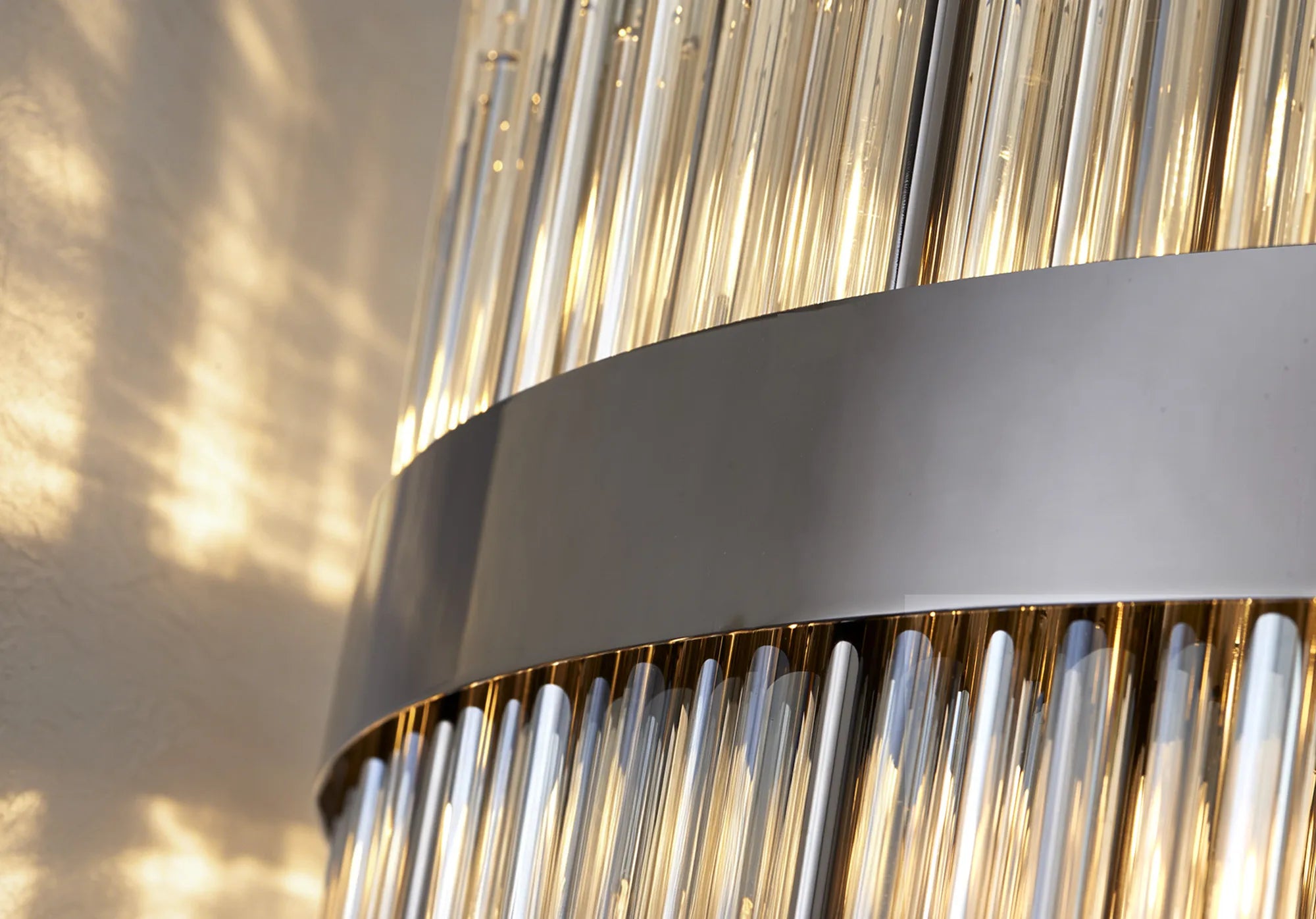 Erin 9/12Lt Glass Rod Pendant Round- Various Finishes