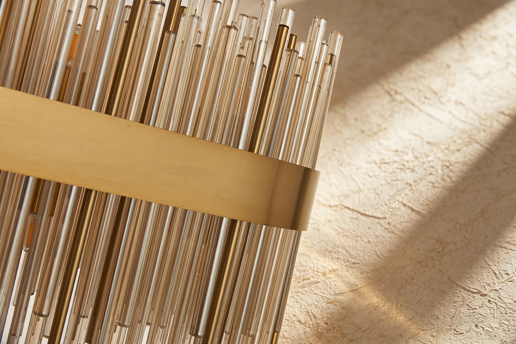 Erin 9/12Lt Glass Rod Pendant Round- Various Finishes