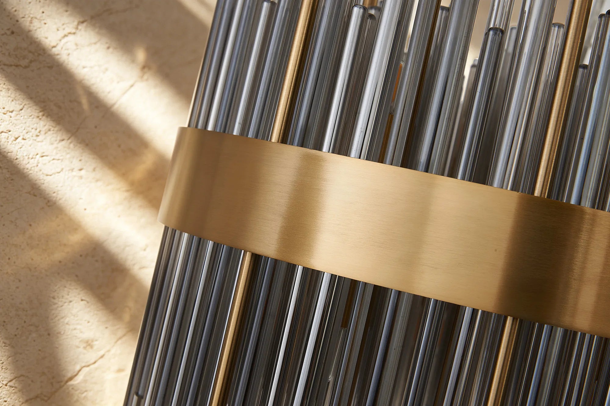 Erin 9/12Lt Glass Rod Pendant Round- Various Finishes