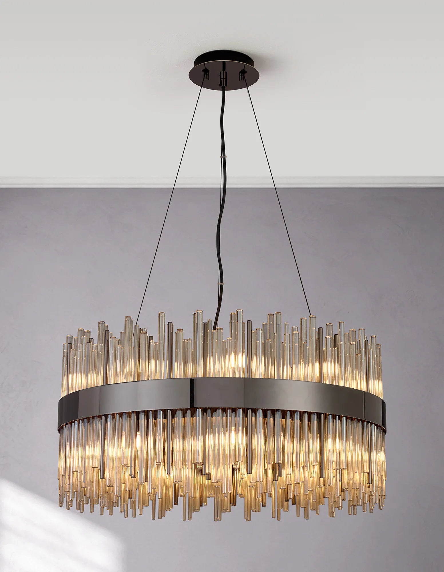 Erin 60cm 18Light Round Pendant- Various Finishes