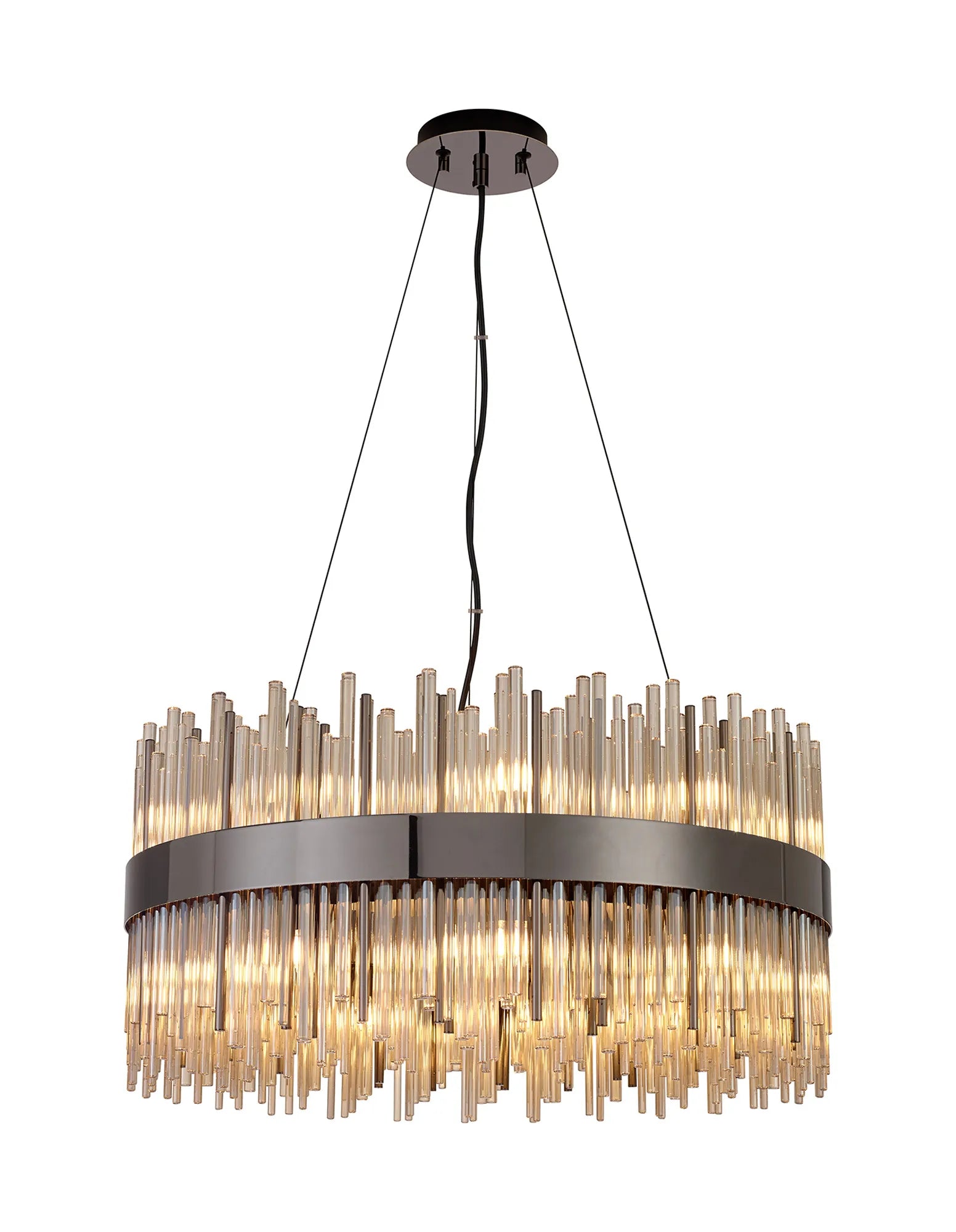 Erin 60cm 18Light Round Pendant- Various Finishes