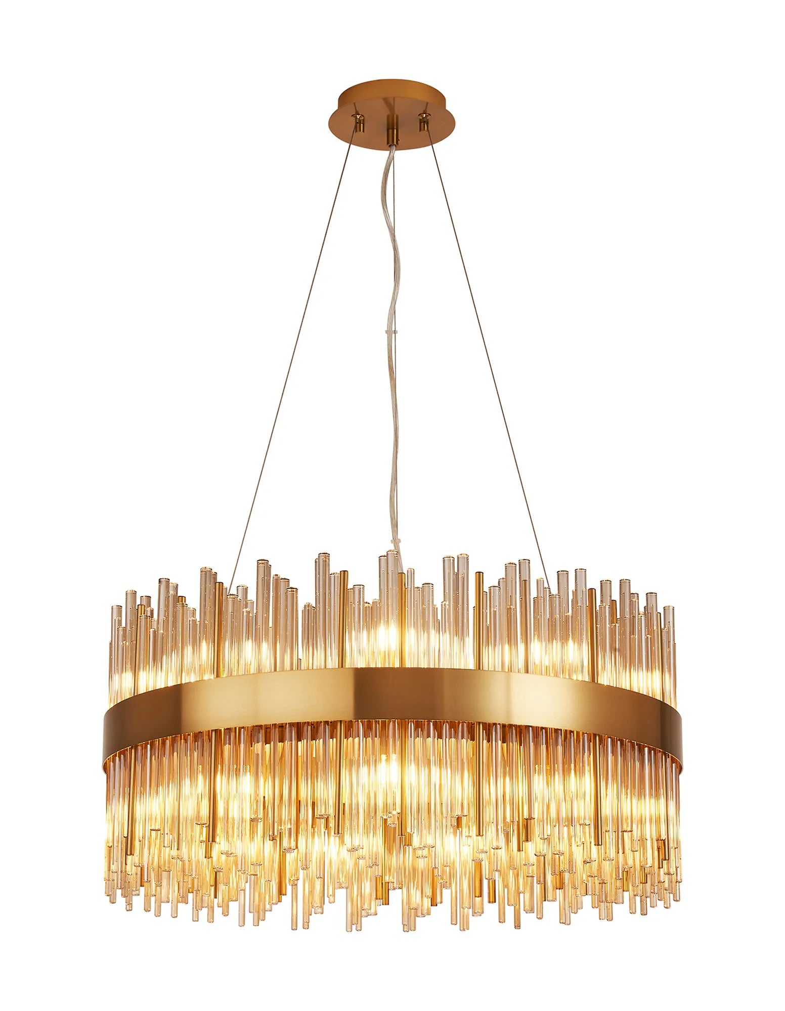Erin 60cm 18Light Round Pendant- Various Finishes
