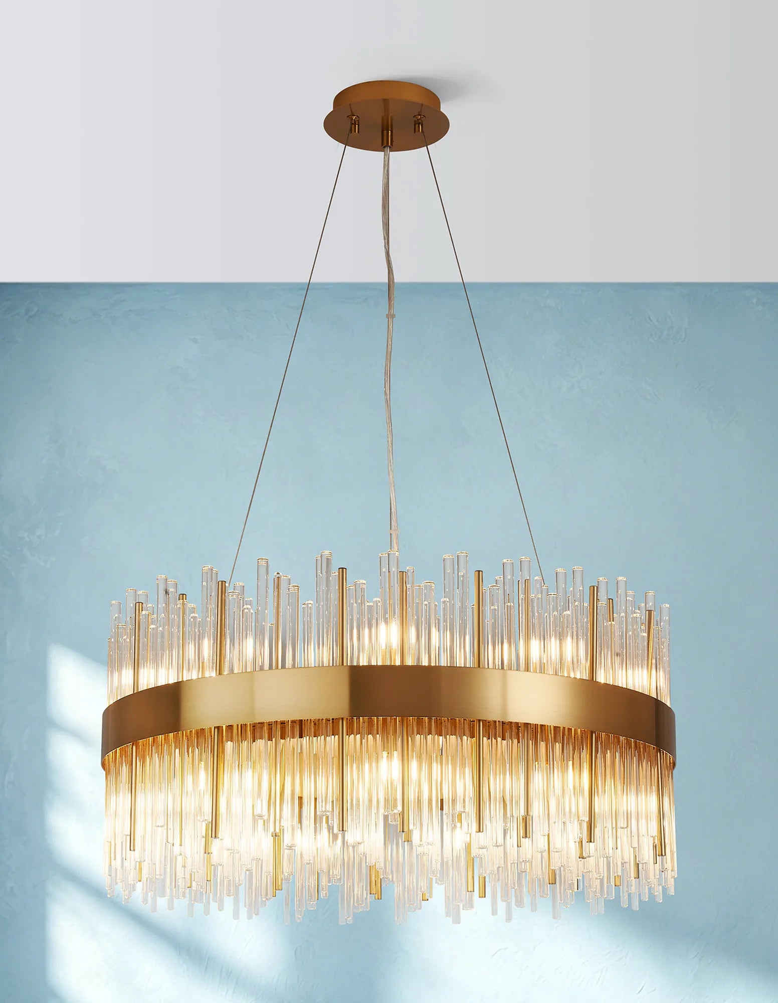 Erin 60cm 18Light Round Pendant- Various Finishes