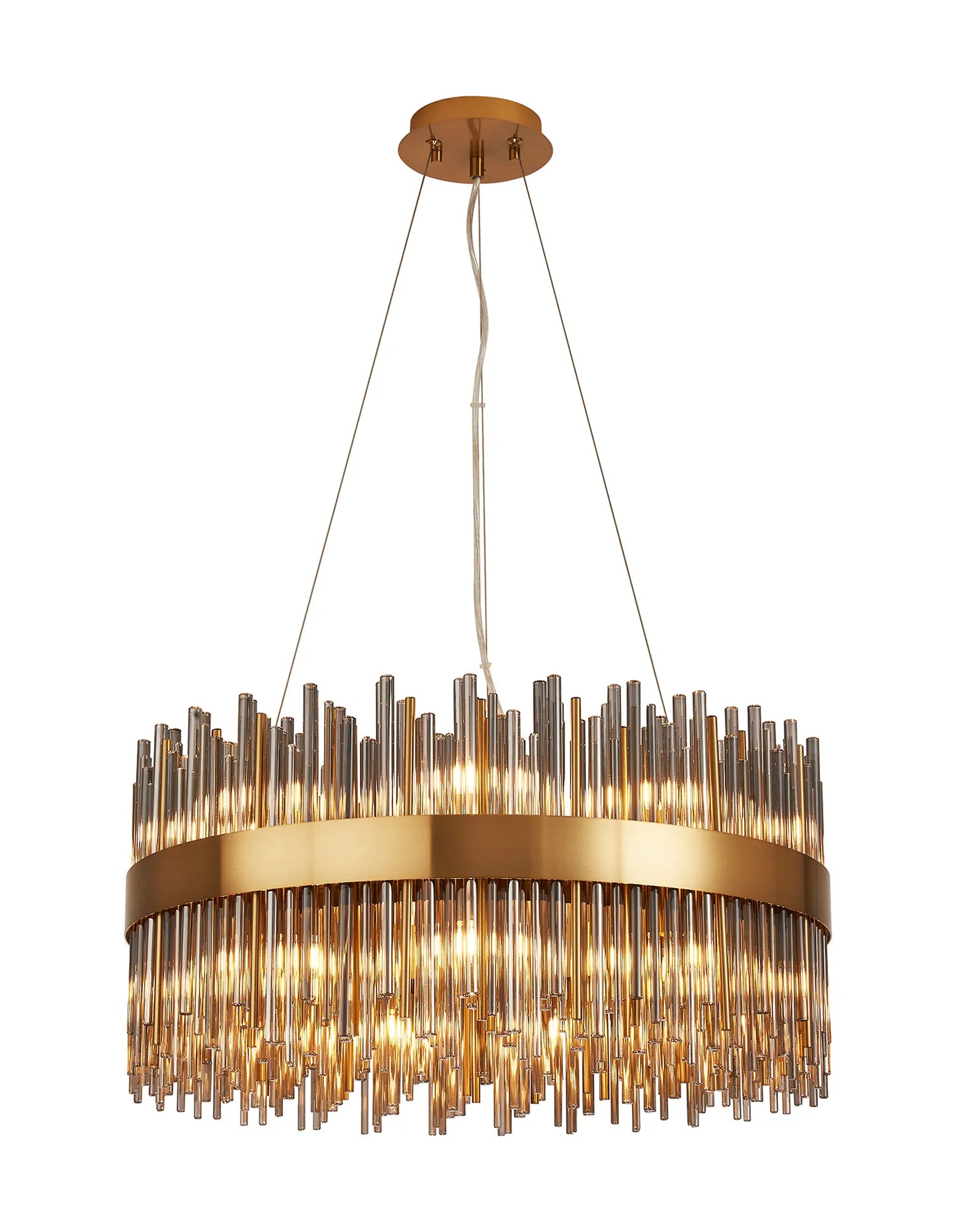 Erin 60cm 18Light Round Pendant- Various Finishes