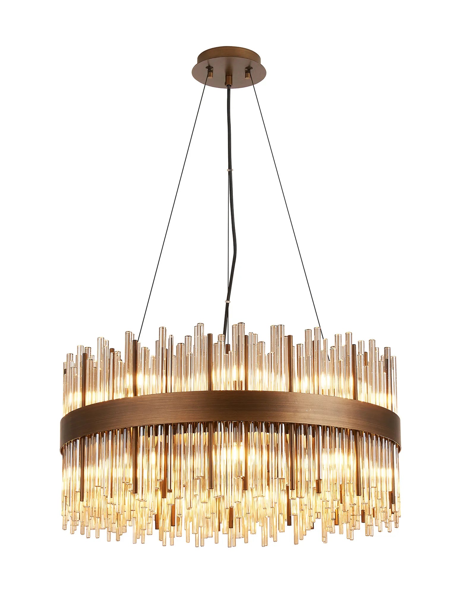Erin 60cm 18Light Round Pendant- Various Finishes