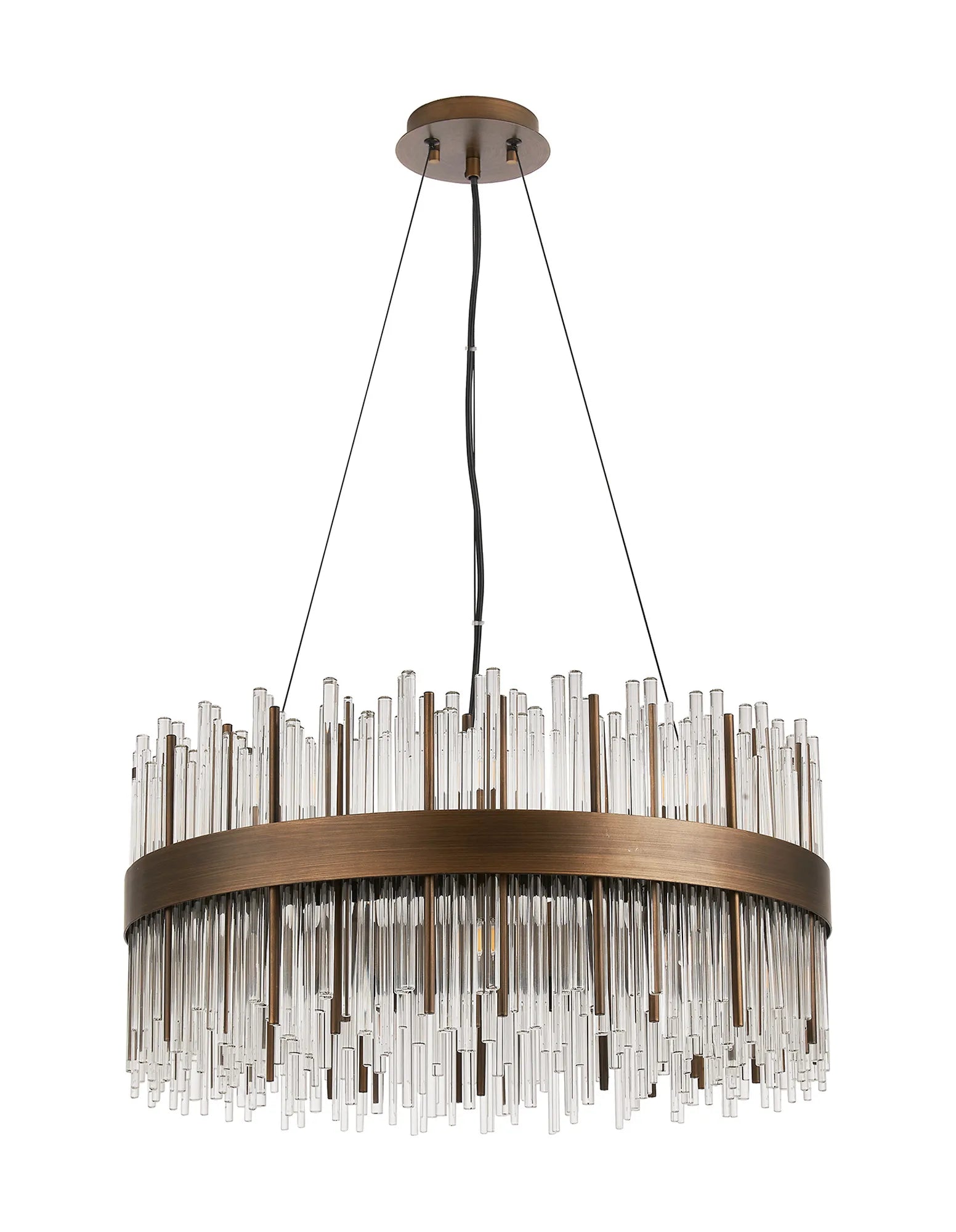 Erin 60cm 18Light Round Pendant- Various Finishes
