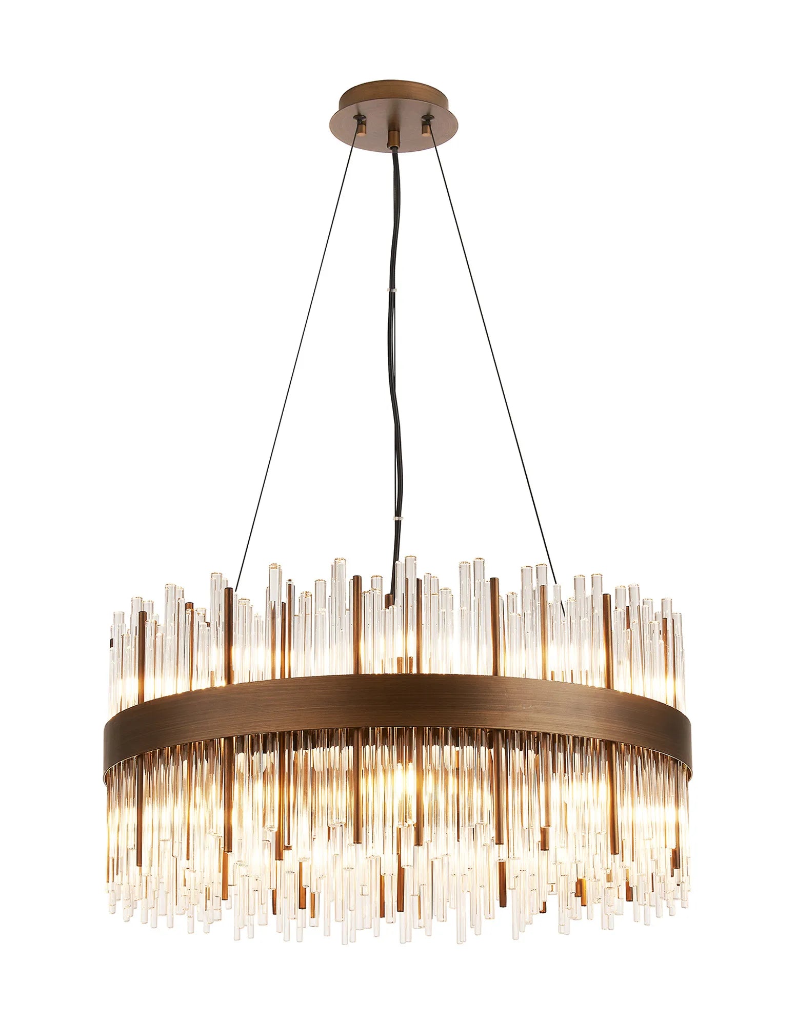 Erin 60cm 18Light Round Pendant- Various Finishes